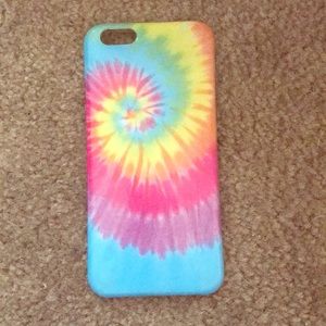 iphone 6 rubber tie-dye case